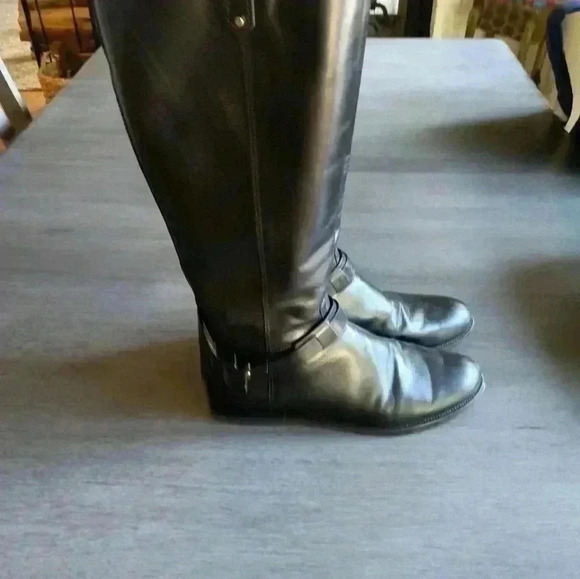 Tory Burch Derby Riding Boots - Picture 2 of 8